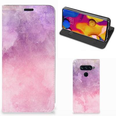 Bookcase LG V40 Thinq Pink Purple Paint Bookcase LG V40 Thinq Pink Purple Paint
