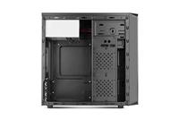 Micro ATX/ Mini ITX Midtower Behuizing Nox-Xtreme NXLITE030 Zwart - thumbnail
