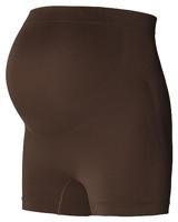 Noppies Lai Naadloze Sensil Zwangerschapsshort Hoog Coffee Bean - thumbnail