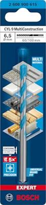 Bosch Accessoires Expert MultiConstruction CYL-9 boor 6,5 x 60 x 100 mm, d 5,5 mm - 1 stuk(s) - 2608900615 - thumbnail