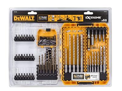 DEWALT DT70760-QZ EXTREME Boor- en bitset, 68-delig