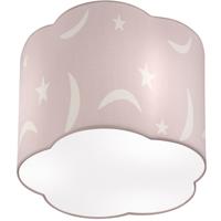 LED Plafondlamp - Plafondverlichting - Trion Monimo - E27 Fitting - 1-lichts - Rond - Mat Roze - Aluminium - thumbnail