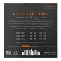 D&apos;Addario XTAPB1047-3P 10-47 Extra Light Phosphor Bronze Coated snaren voor westerngitaar (3 sets) - thumbnail