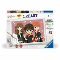 Schilderen op nummer set - Ravensburger - CreArt Kids - Groepsportret - 18x24cm - Kinderen - thumbnail
