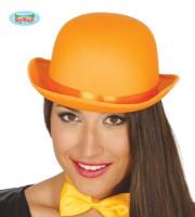 Bolhoed satijn oranje - thumbnail