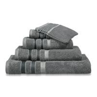 Vandyck Vandyck Prestige Lines Mole Grey Gastendoekje 40x60 - thumbnail