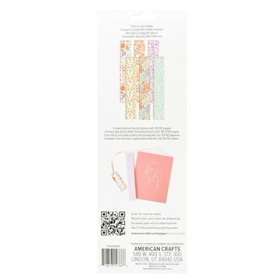 We R Makers • thermal cinch binding spine floral 6pieces