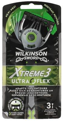 Wilkinson Extreme3 ultraflex mesjes 3 Stuks Wilkinson Extreme3 ultraflex mesjes 3 Stuks