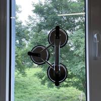 Drievoudige zuignap - 150 kg draagvermogen - thumbnail