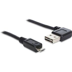 DeLOCK EASY-USB-A 2.0 90° > Micro-USB-B kabel