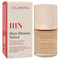 Clarins Skin Illusion Velvet Foundation Auburn 30ml - thumbnail