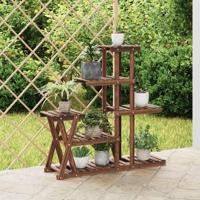 VidaXL Plantenstandaard 95x25x96 cm massief vurenhout - thumbnail