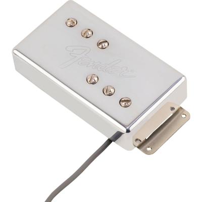 Fender CuNiFe Wide Range Neck Humbucker Chrome gitaar element Fender CuNiFe Wide Range Neck Humbucker Chrome gitaar element