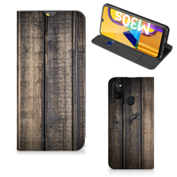 Samsung Galaxy M30s | M21 Book | Wallet Case | Steigerhout - thumbnail