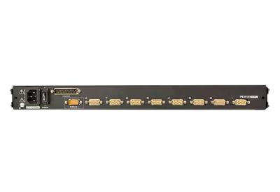 ATEN 8-Poorts KVM Schakelaar LCD 17 Console Zwart ATEN 8-Poorts KVM Schakelaar LCD 17 Console Zwart