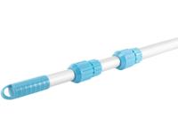 Intex Telescopische steel uitschuifbaar 239 cm zilver blauw - thumbnail