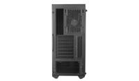 MasterBox MB600L - Midtowermodel - ATX - geen voeding (ATX) - USB/Audio - zwart met gunmetal rand - zonder ODD - thumbnail