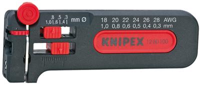 Knipex Ontmantelingsgereedschap mini - 12 80 100 SB - 1280100SB
