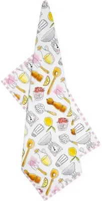 Blond Amsterdam even bijkletsen theedoek