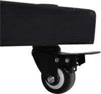 Parasolvoet Granietplaat Polish op 4 wielen 90kg zwart - thumbnail