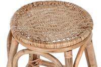 Kruk Home ESPRIT Natuurlijk vlechtwerk Rotan 37 X 37 X 49,5 cm - thumbnail
