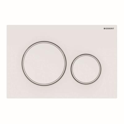 Geberit Drukpaneel Sigma 20 Wit/mat/Wit Voor De Up 300/320/700/720 Geberit Drukpaneel Sigma 20 Wit/mat/Wit Voor De Up 300/320/700/720