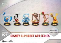 Disney Mini Diorama Stage Statues 6-pack Alphabet Art 10 cm - thumbnail