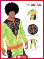 Retro fout disco kostuum man - thumbnail