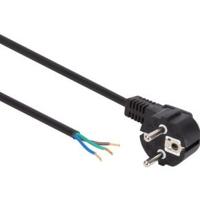 Voedingskabel zwart cee 7/7 90 uiteinden l 1.5 m h05vv-f 3g0.75 mm2 Velleman - Velleman - thumbnail
