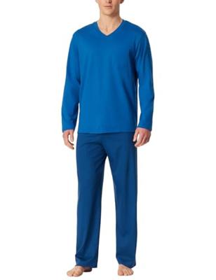 Schiesser Schiesser Heren Pyjama Long aquarium 181154 50/M