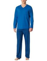 Schiesser Schiesser Heren Pyjama Long aquarium 181154 54/XL - thumbnail