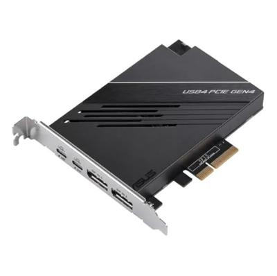 ASUS USB4 PCIe Gen4 Card interfacekaart/-adapter Intern DisplayPort, USB Type-C ASUS USB4 PCIe Gen4 Card interfacekaart/-adapter Intern DisplayPort, USB Type-C
