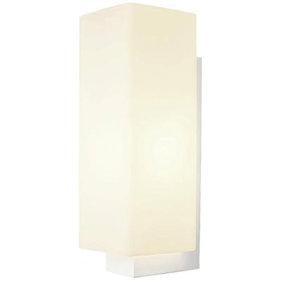 SLV QUADRASS 1003431 LED-wandlamp E27 40 W Wit SLV QUADRASS 1003431 LED-wandlamp E27 40 W Wit