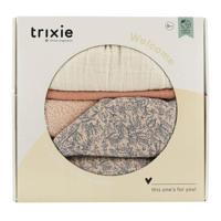 Trixie newborn geschenkdoos l - lovely leaves - thumbnail