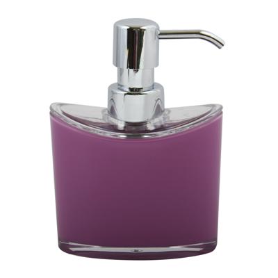 MSV Zeeppompje|dispenser Aveiro - PS kunststof - paars - 14 cm MSV Zeeppompje|dispenser Aveiro - PS kunststof - paars - 14 cm