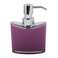 MSV Zeeppompje|dispenser Aveiro - PS kunststof - paars - 14 cm - thumbnail