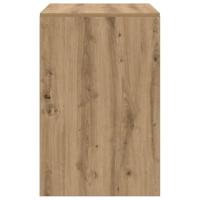 Bureau artisanaal eikenkleurig 100 x 50 x 76 cm Bewerkt hout - thumbnail