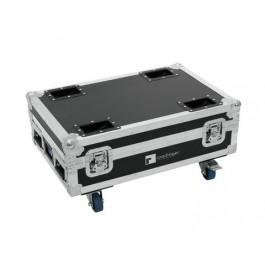 ROADINGER Flightcase 4x AKKU BAR-6 Glow QCL Flex QuickDMX with charging function ROADINGER Flightcase 4x AKKU BAR-6 Glow QCL Flex QuickDMX with charging function
