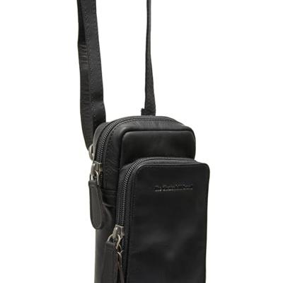 The Chesterfield Brand Valdes - Leren telefoontasje - Zwart