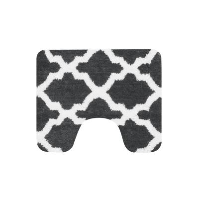 Dutch House Toulon toiletmat 60x50cm antraciet Dutch House Toulon toiletmat 60x50cm antraciet