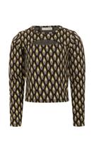 LOOXS 10sixteen Meisjes schouder top - Emerald groen - thumbnail