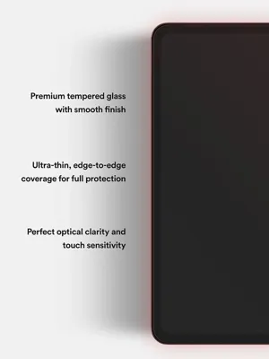 Bodyguardz Red Light converter iPad Air 13" (M2/M3) - Transparent