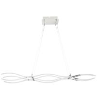 LED Hanglamp 45W 4000K Mat Chroom Aluminium - Natuurlijk Wit Licht - thumbnail