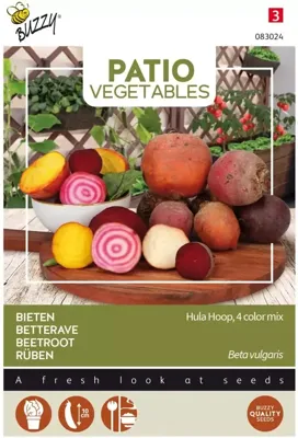 Patio Veggies Biet Hula Hoop zaden Buzzy - Buzzy Patio Veggies Biet Hula Hoop zaden Buzzy - Buzzy