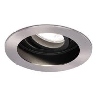 Mesa LED inbouwspot - GU10 5 Watt 400 lumen - 6400K Daglicht wit - Dimbaar - verzonken - Rond - Kantelbaar - IP20 Voor binnen - RVS - thumbnail