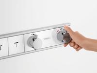 Hansgrohe RainSelect thermostaat afbouwdeel voor 4 functies, wit/chroom - thumbnail