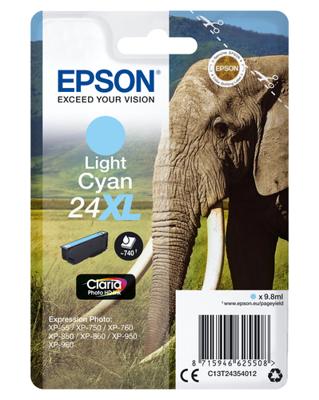Epson 24XL licht cyaan