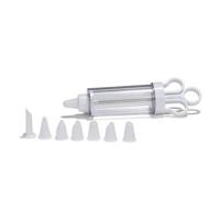 Patisse Garneerspuit 19 cm Transparant/Wit - thumbnail