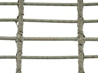 Evora loungeset wicker grijs Decoris - Decoris - thumbnail