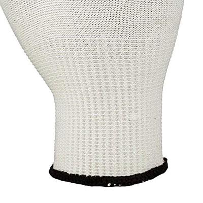 Asatex Snijbestendige handschoen | maat 6 wit | EN 388 PSA-categorie II | HDPe m.polyurethaan | 10 paar - 3710/6 3710/6